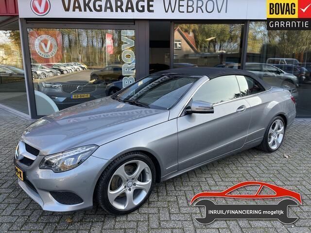 Grijs Gebruikt 2015 Mercedes E200 Prestige Cabriolet | € 21.900 (Goede deal) - Afbeelding 1/4
