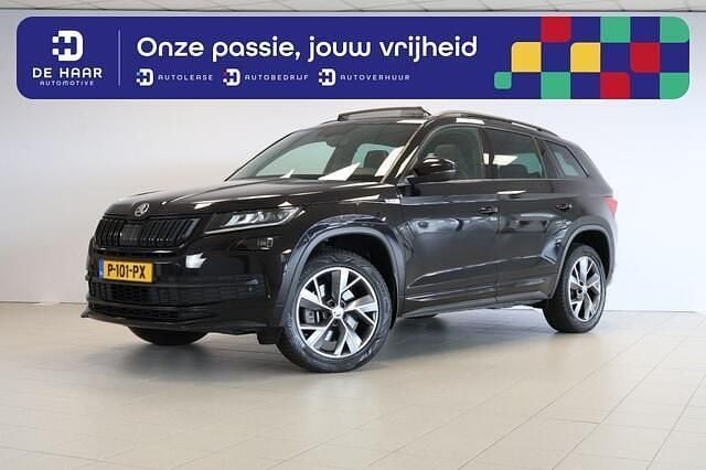 Zwart Gebruikt 2021 Skoda Kodiaq Business Line SUV | € 35.900 (Eerlijke prijs) - Afbeelding 1/4
