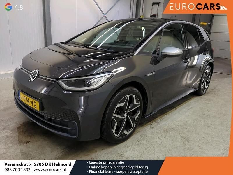 Grijs Gebruikt 2020 VW ID.3 Hatchback | € 14.890 (Goede deal) - Afbeelding 1/4