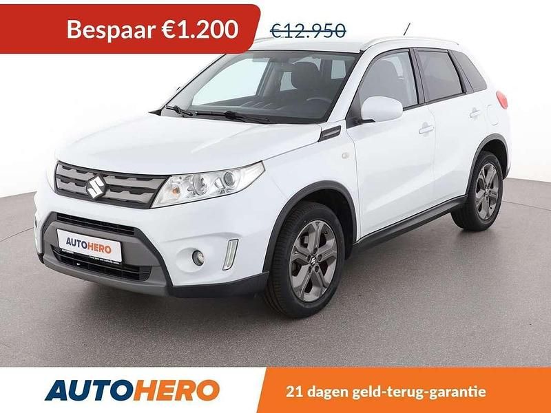 Wit Gebruikt 2015 Suzuki Vitara Club SUV | € 11.949 (Super prijs) - Afbeelding 1/3