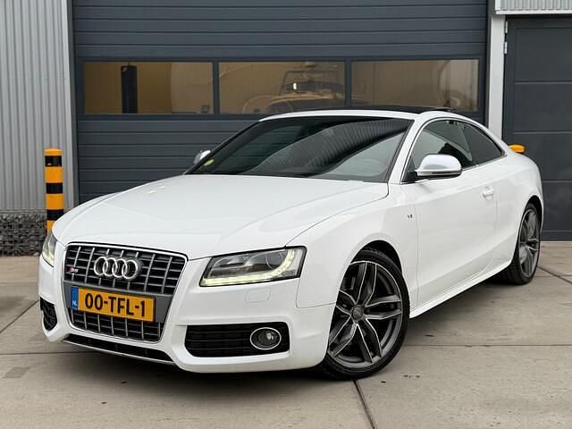 Wit Occasion 2009 Audi S5 Cabriolet Proline Coupé | € 6.799 - Afbeelding 1/4