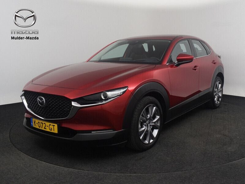 Soul red crystal (rood metallic) Gebruikt 2020 Mazda CX-30 Comfort SUV | € 23.650 (Goede deal) - Afbeelding 1/4