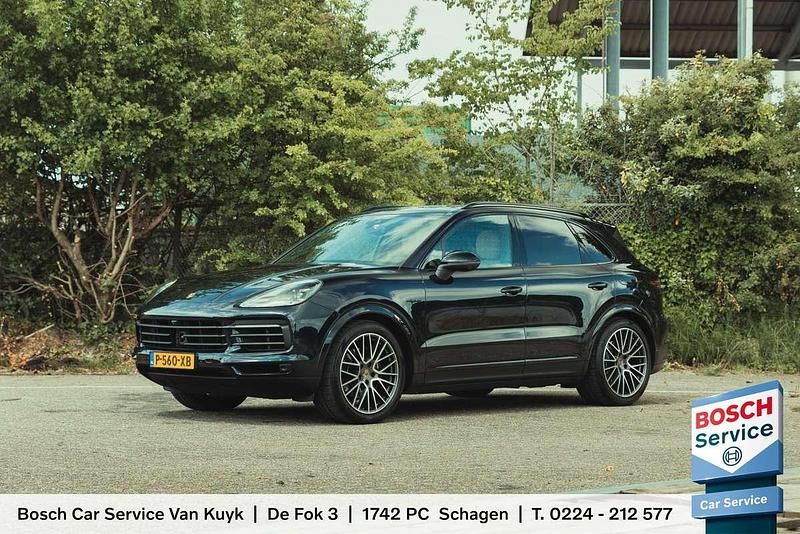 Blauw Gebruikt 2022 Porsche Cayenne Platinum Edition SUV | € 67.950 (Super prijs) - Afbeelding 1/4