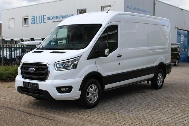 Wit Gebruikt 2021 Ford Transit Trend Van | € 15.900 (Super prijs) - Afbeelding 1/4