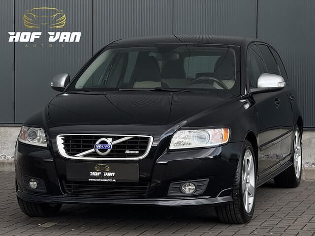 Zwart Gebruikt 2012 Volvo V50 R-Design Pro Stationwagen | € 14.450 - Afbeelding 1/4