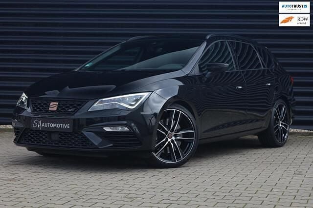 Zwart Gebruikt 2019 Cupra Leon Stationwagen | € 29.895 (Eerlijke prijs) - Afbeelding 1/4