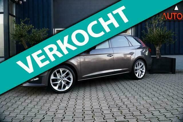 Grijs Gebruikt 2013 Seat Leon ST Business Stationwagen | € 10.950 (Duur) - Afbeelding 1/4