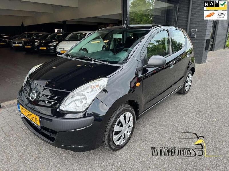 Zwart Occasion 2013 Nissan Pixo Visia Hatchback | € 3.499 (Eerlijke prijs) - Afbeelding 1/4
