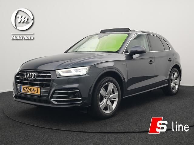 Grijs Gebruikt 2019 Audi Q5 S-Line SUV | € 35.930 (Super prijs) - Afbeelding 1/4