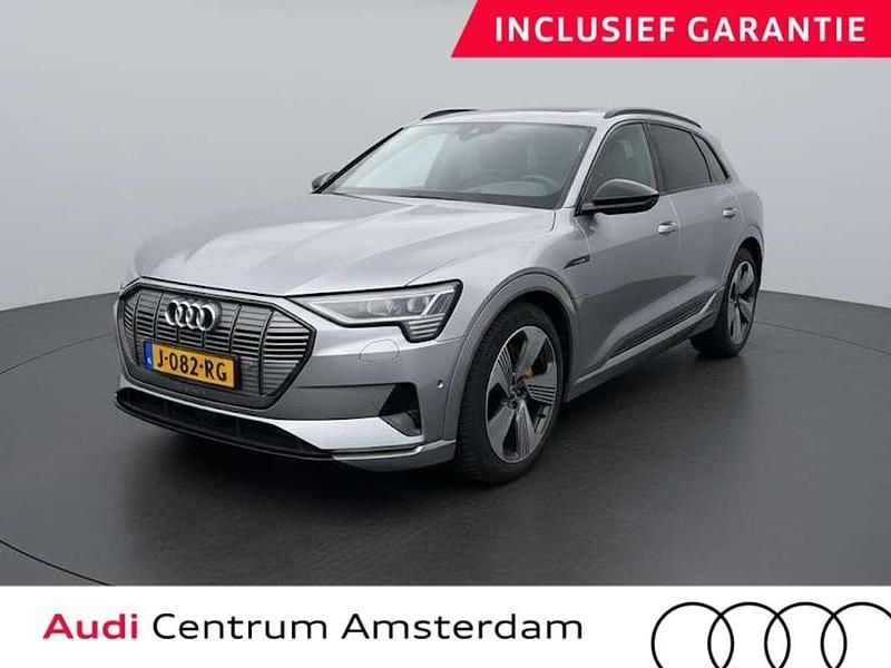 Zwart Gebruikt 2019 Audi e-tron Advanced Plus SUV | € 31.849 (Eerlijke prijs) - Afbeelding 1/3