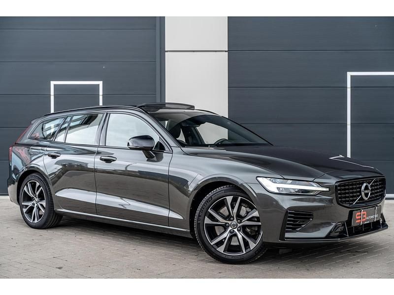 Grijs Gebruikt 2021 Volvo V60 R-Design Stationwagen | € 32.950 (Goede deal) - Afbeelding 1/4
