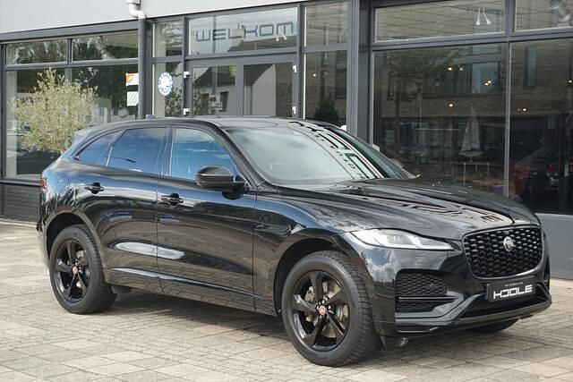 Zwart Gebruikt 2021 Jaguar F-Pace SUV | € 35.750 - Afbeelding 1/4