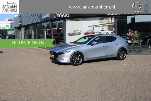 Grijs Gebruikt 2019 Mazda 3 Comfort Hatchback | € 19.450 (Eerlijke prijs) - Afbeelding 1/4