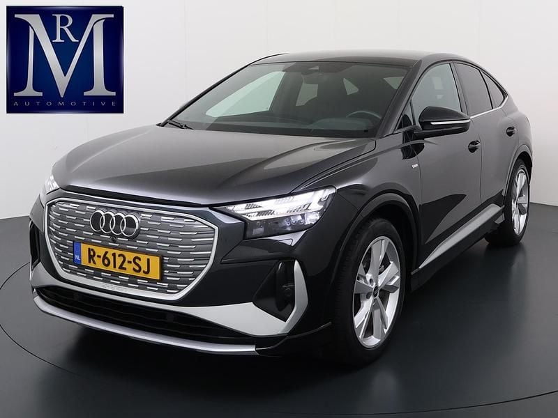 Zwart Gebruikt 2022 Audi Q4 e-tron S-Line SUV | € 37.770 (Goede deal) - Afbeelding 1/4