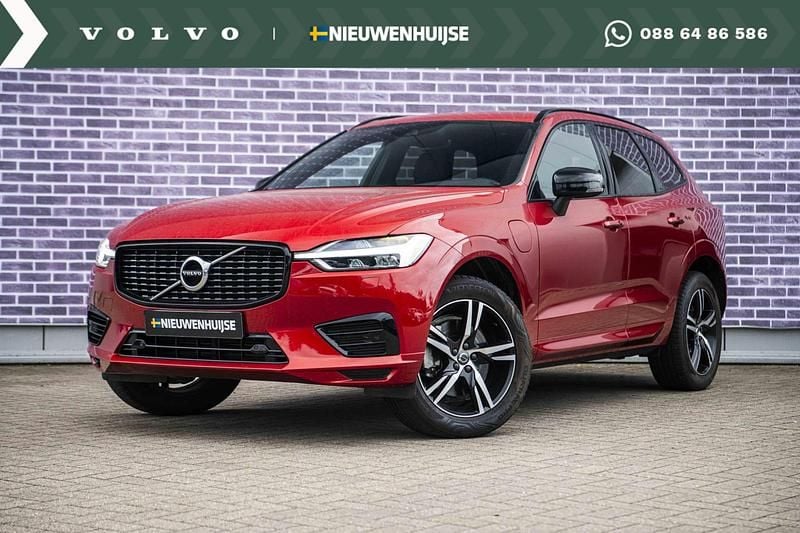 Rood Gebruikt 2021 Volvo XC60 R-Design SUV | € 39.899 (Super prijs) - Afbeelding 1/3
