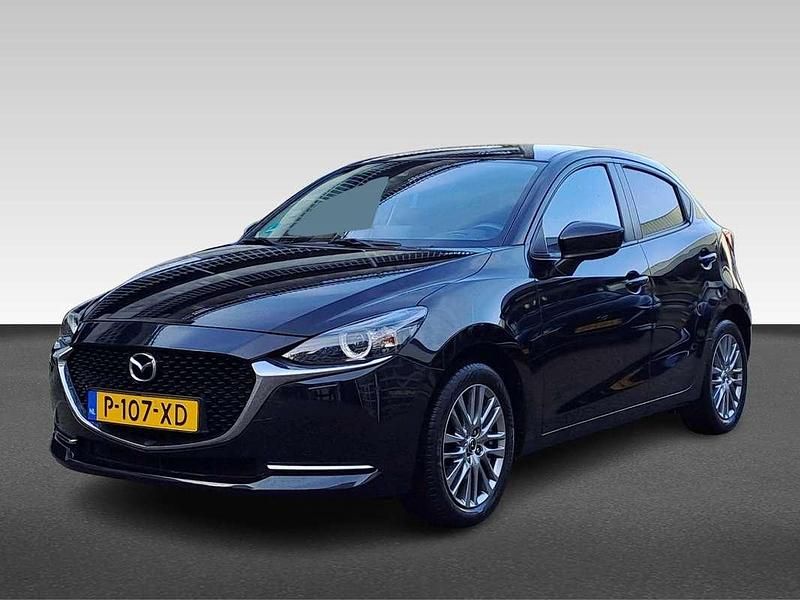 Occasion Mazda 2 Luxury 90 PK (66 kW) 2022 Zwart (metallic) Hatchback