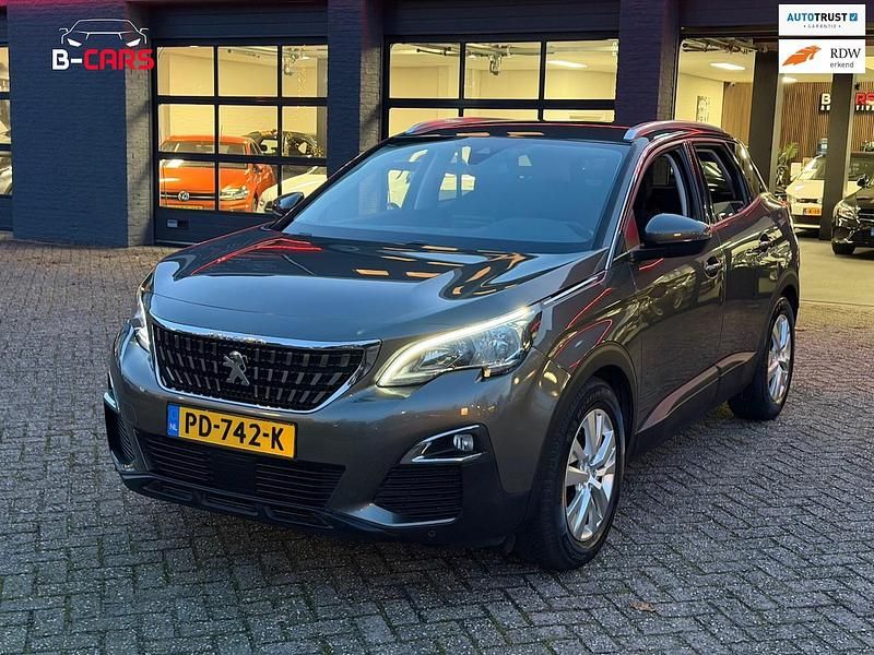 Bruin Gebruikt 2017 Peugeot 3008 Allure SUV | € 16.250 (Goede deal) - Afbeelding 1/4