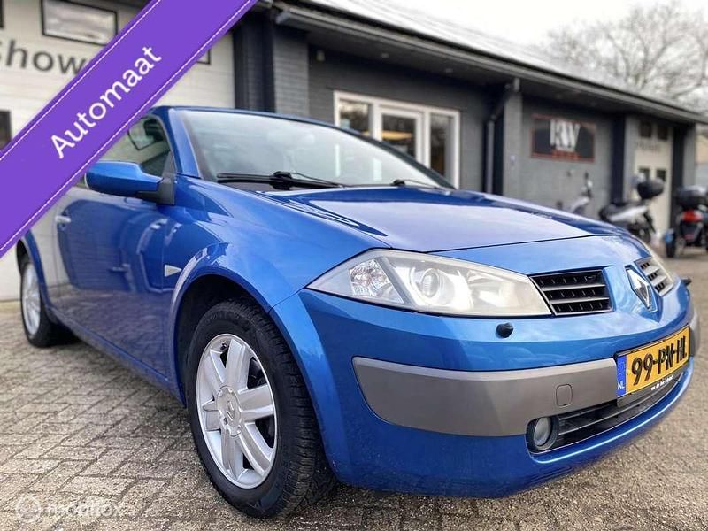 Occasion Renault Mégane Cabriolet Luxe 135 PK (99 kW) 2004 Blauw Cabriolet