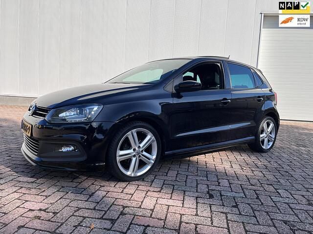 Zwart Occasion 2012 VW Polo R-line Hatchback | € 10.449 (Duur) - Afbeelding 1/4