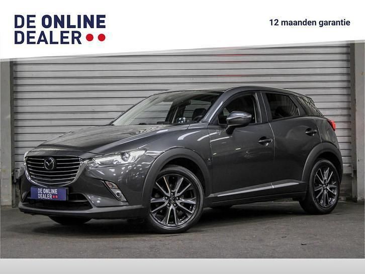 Grijs Gebruikt 2018 Mazda CX-3 SUV | € 15.850 (Eerlijke prijs) - Afbeelding 1/4