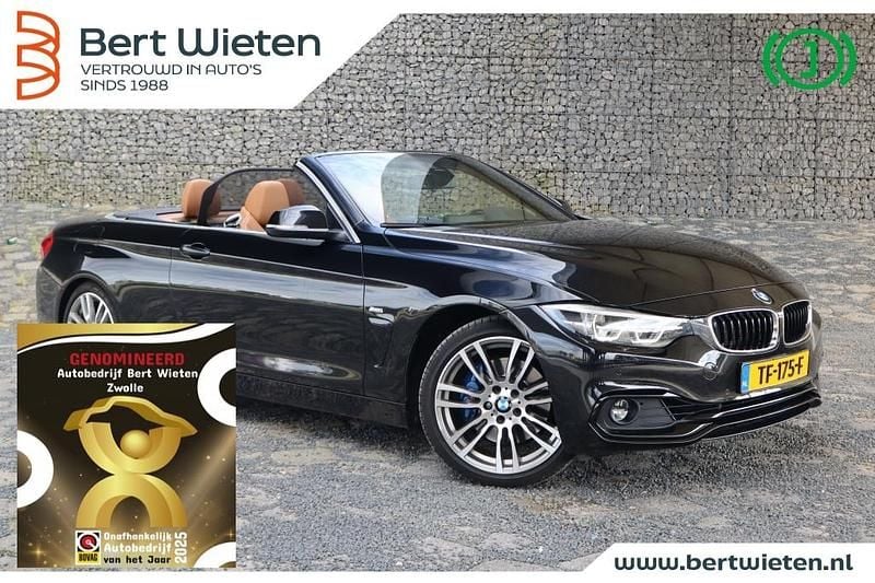 Zwart Gebruikt 2017 BMW 440 Cabriolet | € 34.290 - Afbeelding 1/3