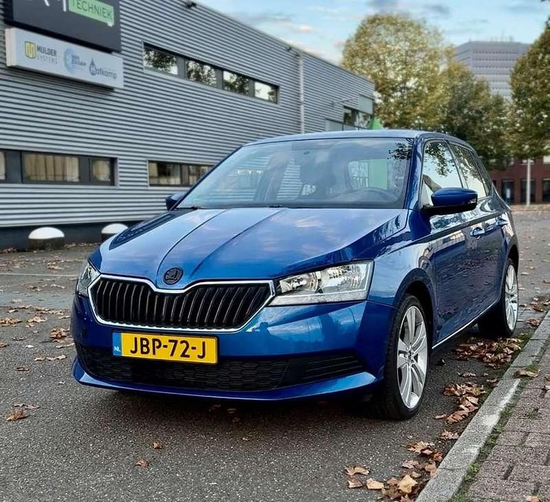 Blauw Gebruikt 2019 Skoda Fabia Active Hatchback | € 9.199 (Goede deal) - Afbeelding 1/4