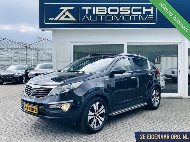 Zwart Gebruikt 2012 Kia Sportage SUV | € 11.895 (Eerlijke prijs) - Afbeelding 1/4