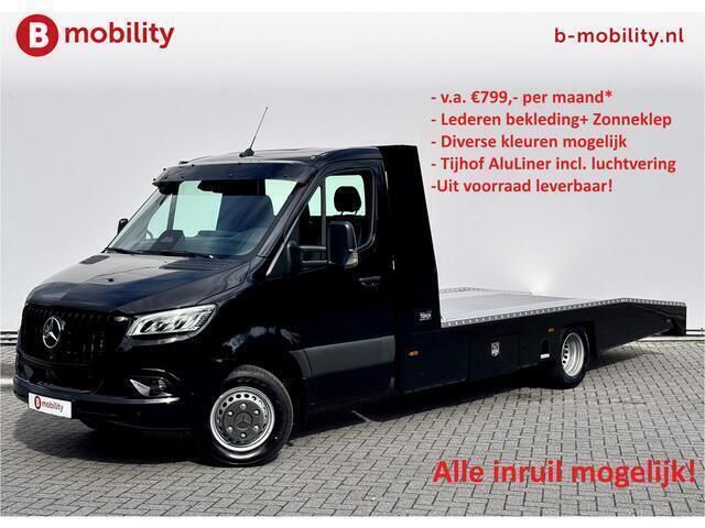 Zwart Nieuw 2024 Mercedes Sprinter Van | € 87.995 - Afbeelding 1/3