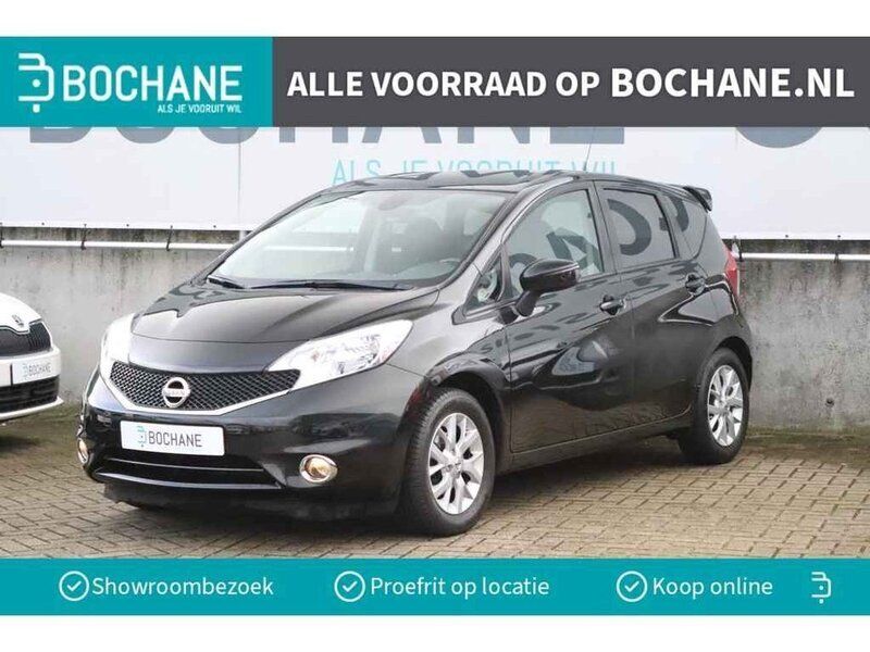 Zwart metallic Gebruikt 2017 Nissan Note MPV | € 10.989 (Iets duurder) - Afbeelding 1/4