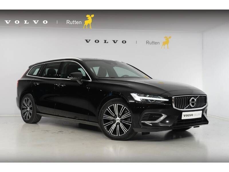 Zwart Gebruikt 2020 Volvo V60 Inscription Stationwagen | € 35.840 (Super prijs) - Afbeelding 1/4