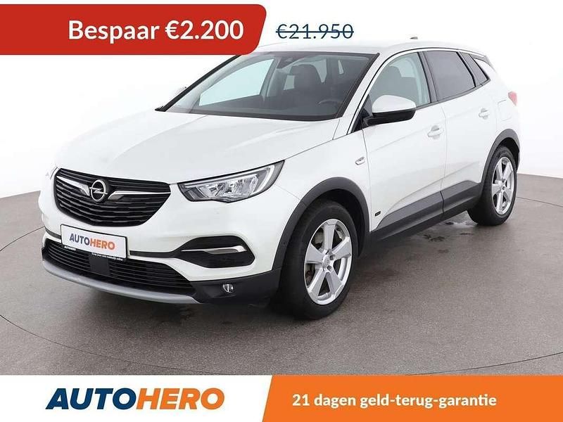 Wit Gebruikt 2020 Opel Grandland X Innovation SUV | € 19.949 (Super prijs) - Afbeelding 1/3