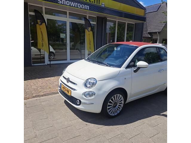 Wit Gebruikt 2018 Fiat 500C Pop Star Cabriolet | € 12.500 (Eerlijke prijs) - Afbeelding 1/4
