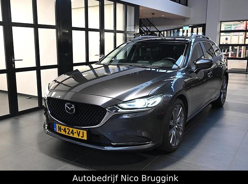 Grijs Gebruikt 2022 Mazda 6 Stationwagen | € 30.550 (Eerlijke prijs) - Afbeelding 1/4