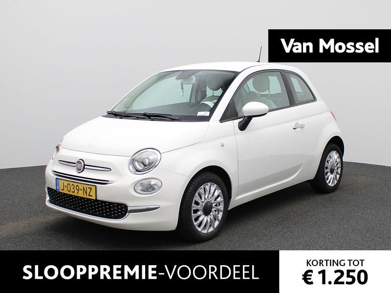 Wit Occasion 2020 Fiat 500 Lounge Hatchback | € 10.400 (Eerlijke prijs) - Afbeelding 1/4