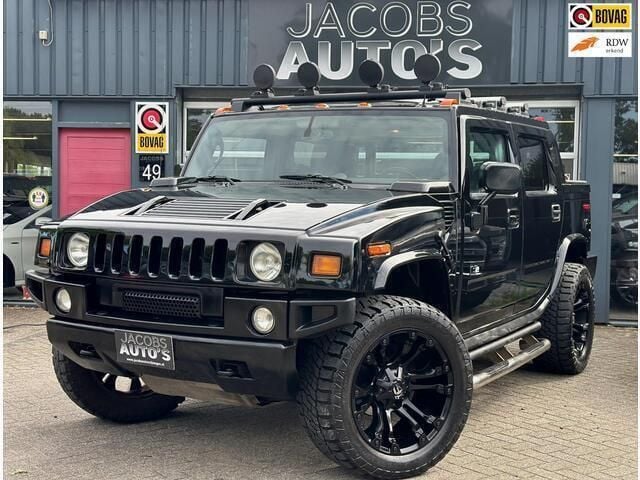 Zwart Gebruikt 2005 Hummer H2 SUV | € 29.950 - Afbeelding 1/4