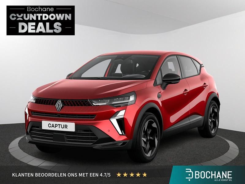 Rouge flamme Nieuw 2025 Renault Captur Techno SUV | € 33.069 (Super prijs) - Afbeelding 1/1