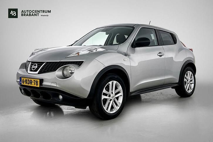 Grijs Occasion 2013 Nissan Juke Acenta SUV | € 6.595 (Eerlijke prijs) - Afbeelding 1/3
