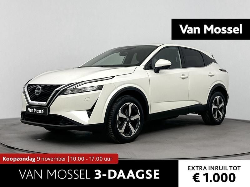 Wit Gebruikt 2023 Nissan Qashqai N-Connecta SUV | € 28.940 (Eerlijke prijs) - Afbeelding 1/4
