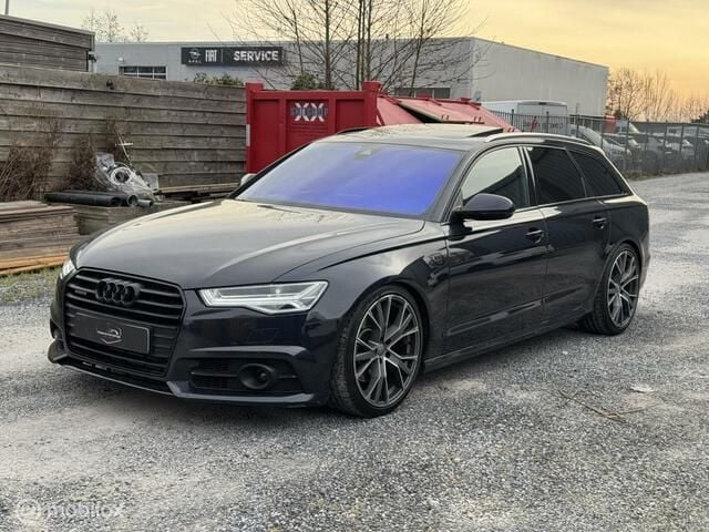 Blauw Gebruikt 2012 Audi A6 Sport Stationwagen | € 12.400 (Eerlijke prijs) - Afbeelding 1/4