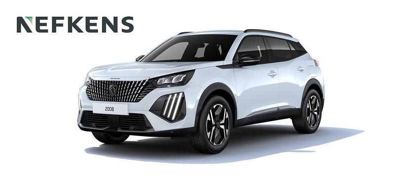 Wit Nieuw 2025 Peugeot 2008 Allure SUV | € 33.625 (Super prijs) - Afbeelding 1/4
