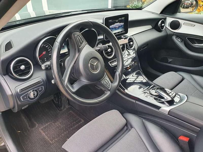 Zwart Gebruikt 2016 Mercedes C180 Prestige Sedan | € 12.000 (Super prijs) - Afbeelding 1/4