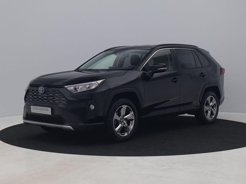Zwart Occasion 2020 Toyota RAV4 Hybrid SUV | € 27.700 (Super prijs) - Afbeelding 1/4