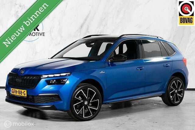 Blauw Gebruikt 2020 Skoda Kamiq Monte Carlo SUV | € 22.750 (Goede deal) - Afbeelding 1/4