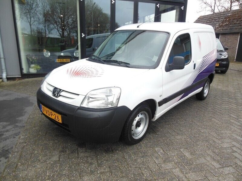 Wit Gebruikt 2009 Peugeot Partner MPV | € 4.500 (Duur) - Afbeelding 1/4