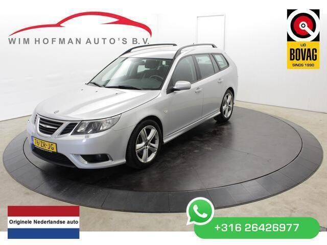 Grijs, metallic lak Gebruikt 2008 Saab 9-3 Aero Stationwagen | € 11.500 - Afbeelding 1/4
