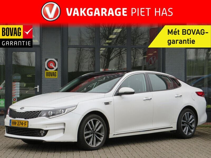 Wit Gebruikt 2016 Kia Optima Sedan | € 12.900 (Eerlijke prijs) - Afbeelding 1/4