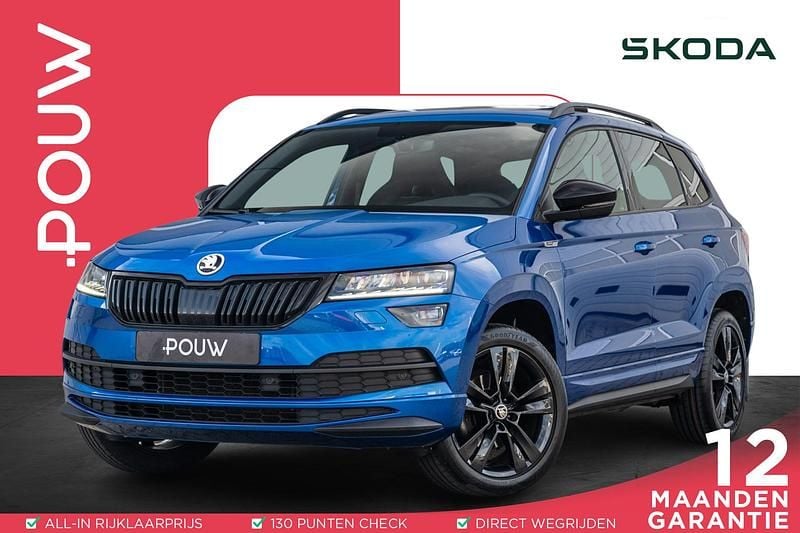 Blauw Gebruikt 2020 Skoda Karoq Business Line SUV | € 27.950 (Duur) - Afbeelding 1/4