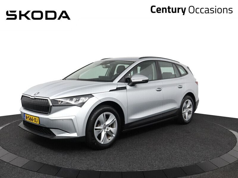 Grijs Gebruikt 2021 Skoda Enyaq iV SUV | € 26.795 (Goede deal) - Afbeelding 1/4