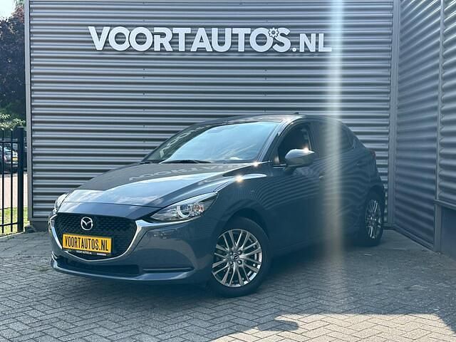 Blauw Gebruikt 2021 Mazda 2 Luxury Hatchback | € 16.990 (Goede deal) - Afbeelding 1/4