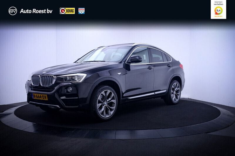 Zwart Gebruikt 2015 BMW X4 Executive SUV | € 30.125 - Afbeelding 1/4